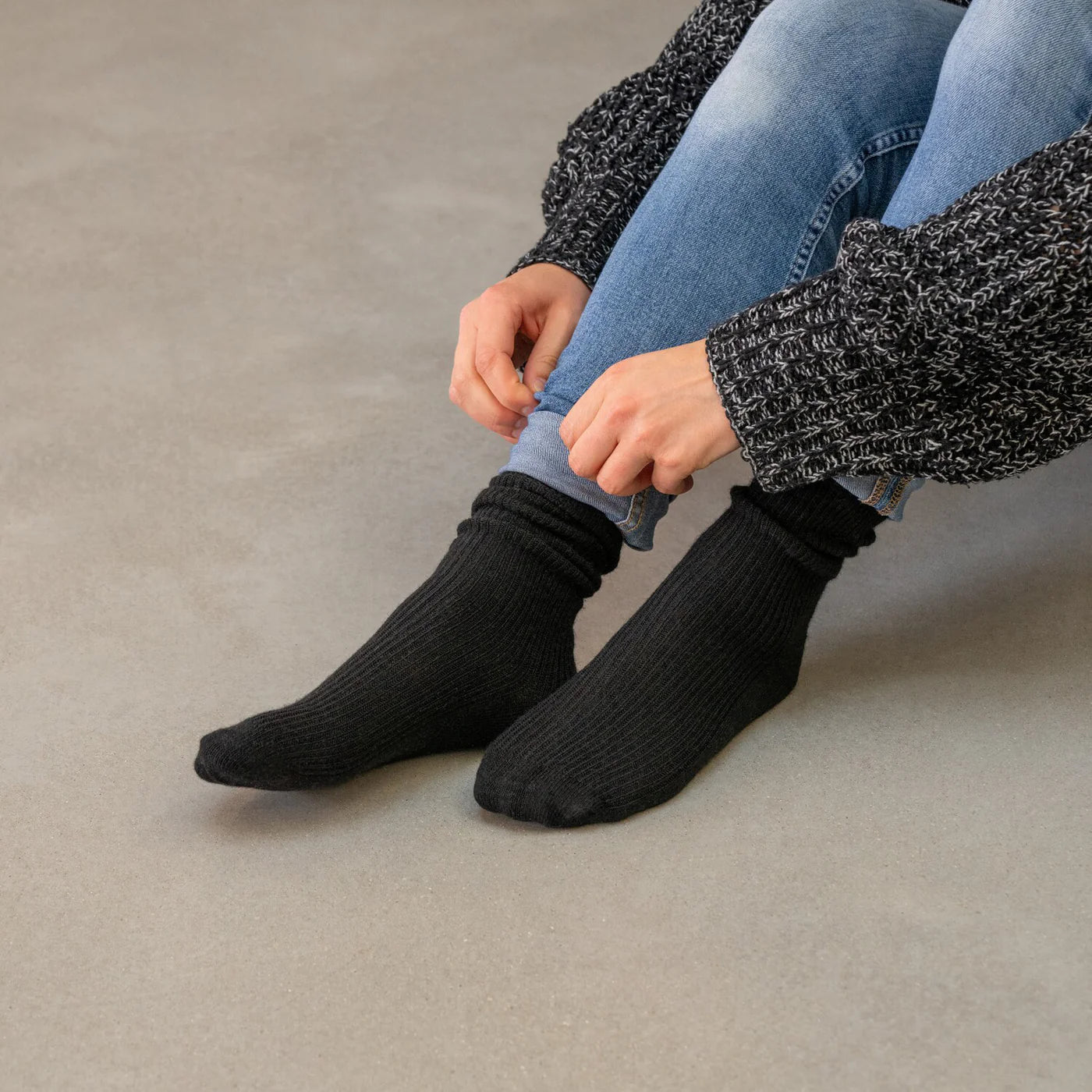 Wollsocken für den Winter, Größe 37–40