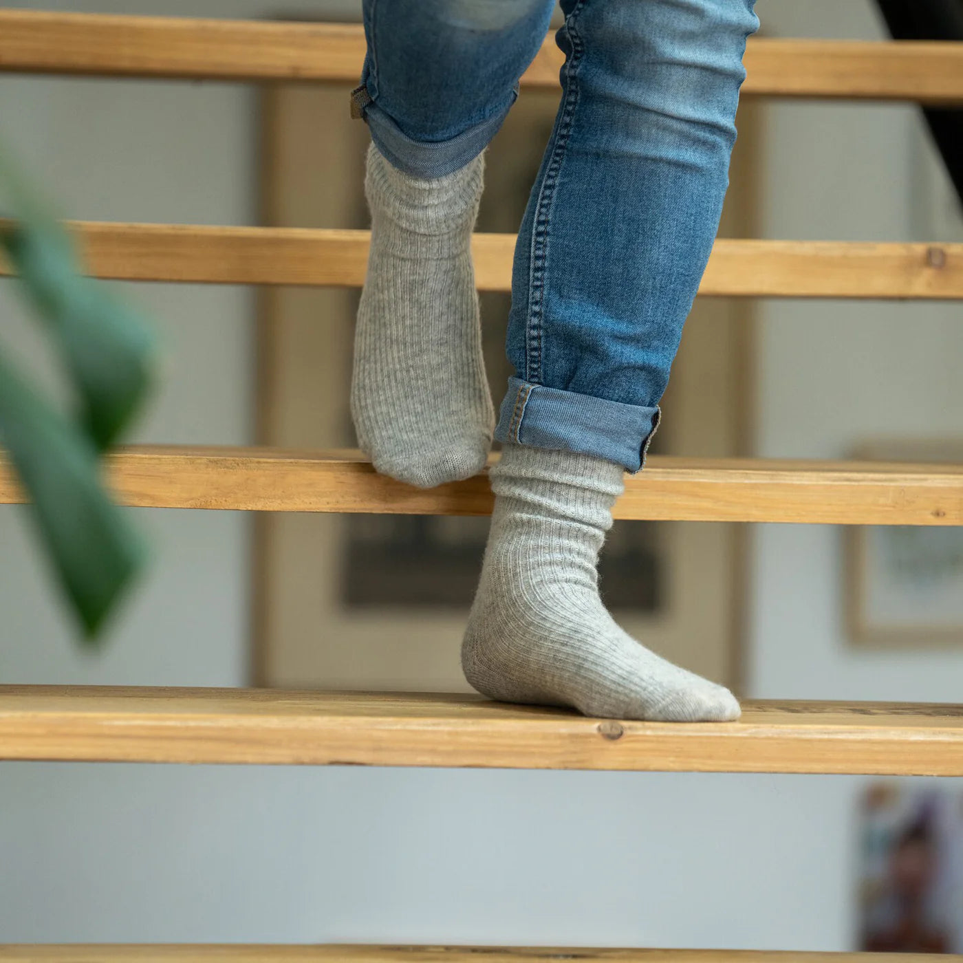 Wollsocken für den Winter, Größe 37–40