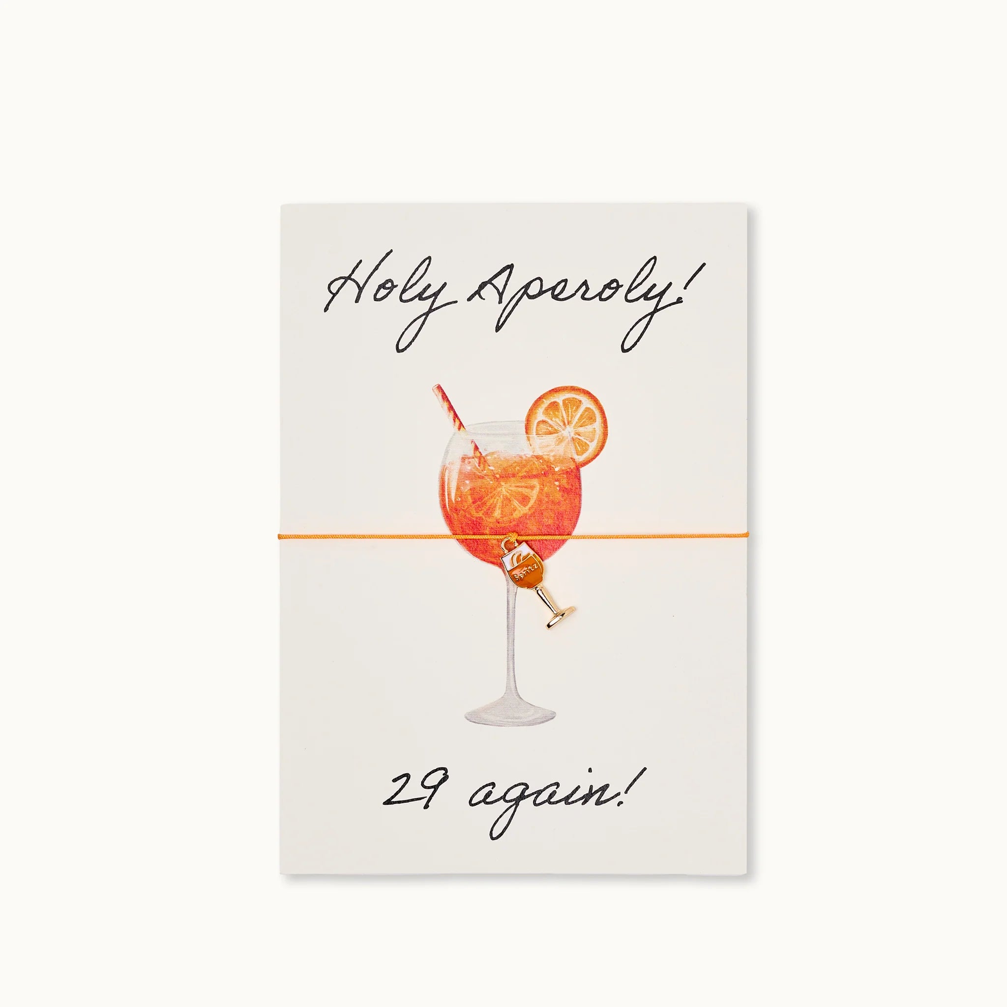 Armband-Karten: Grußkarte mit Anhänger