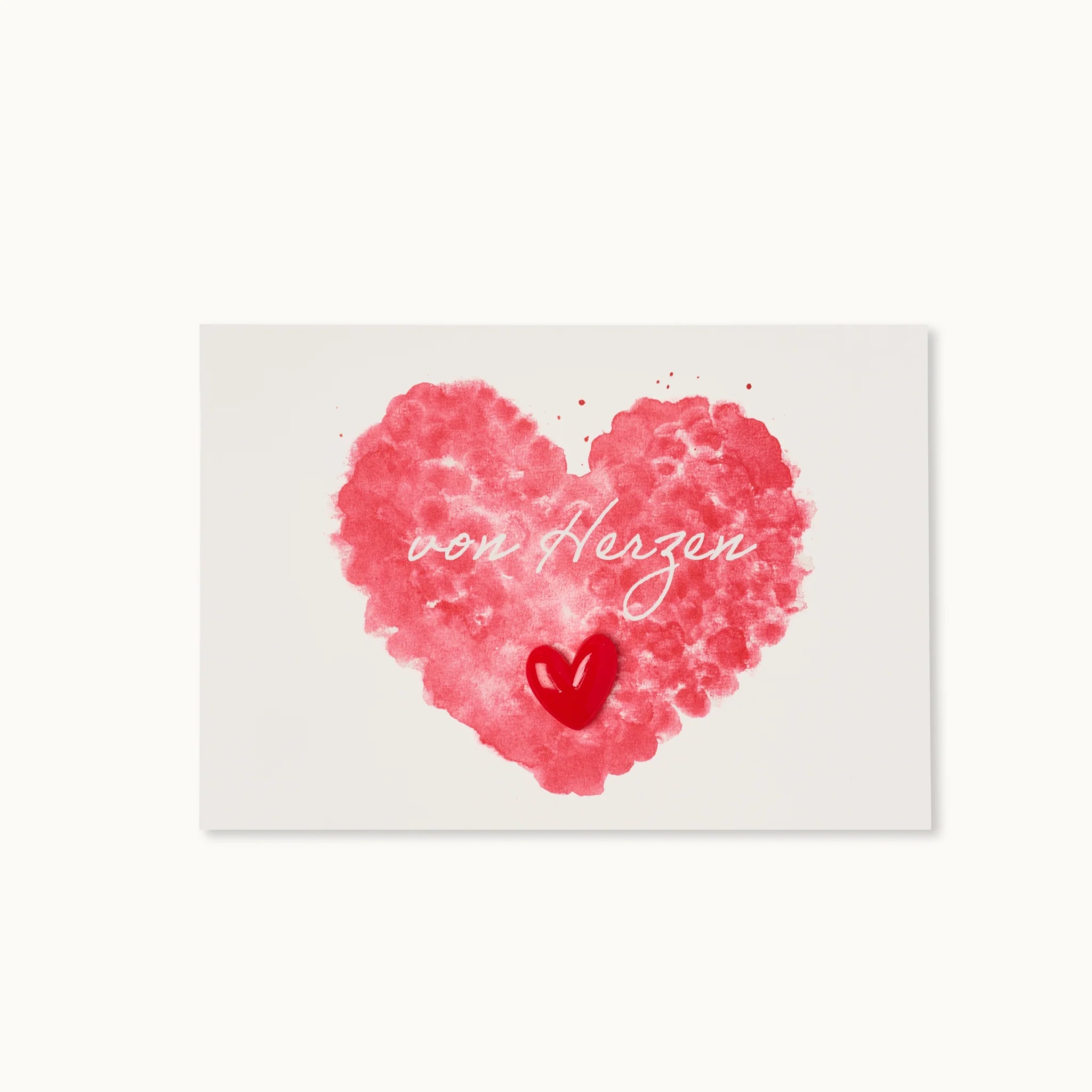 Pin-Karten: Anstecknadel und Grußkarte