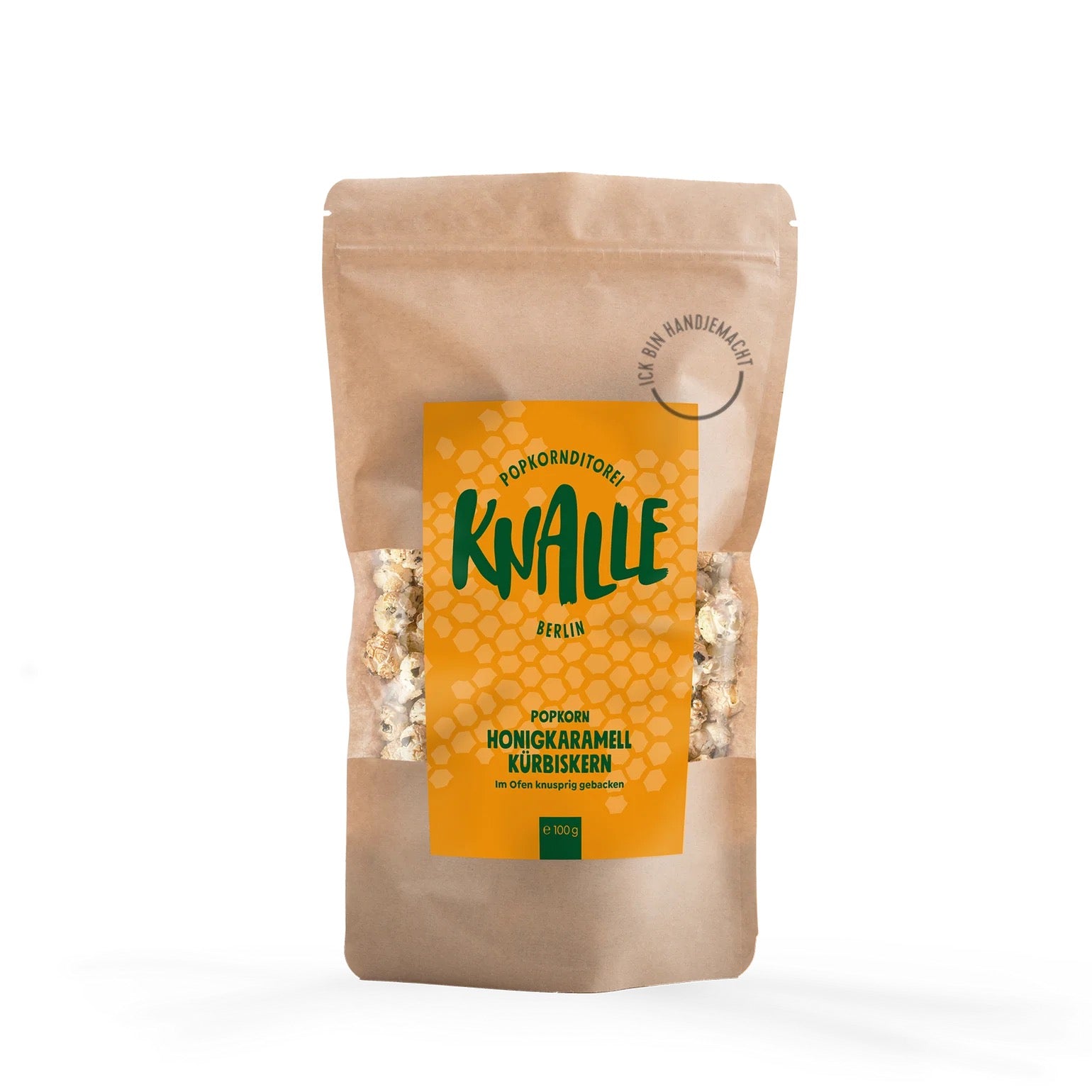 Honigkaramell Kürbiskern Popcorn – saisonal