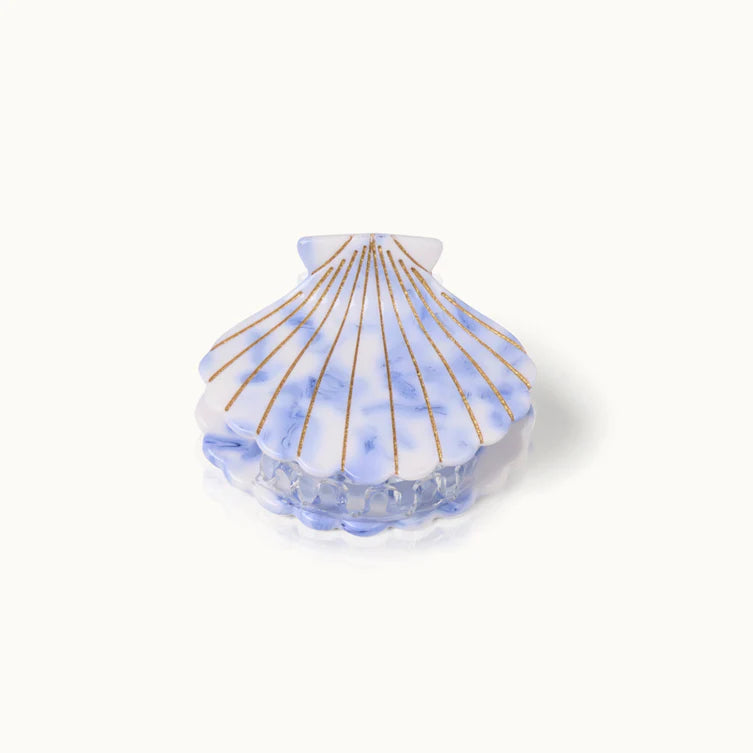 Haarklammern in Muschelform