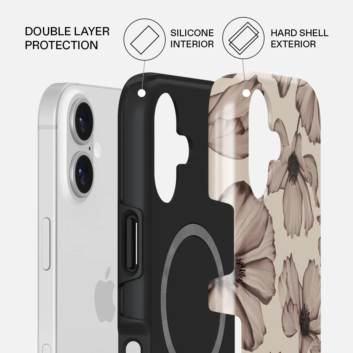 BURGA Tough Case "Barely Yours" inkl. MagSafe Funktion