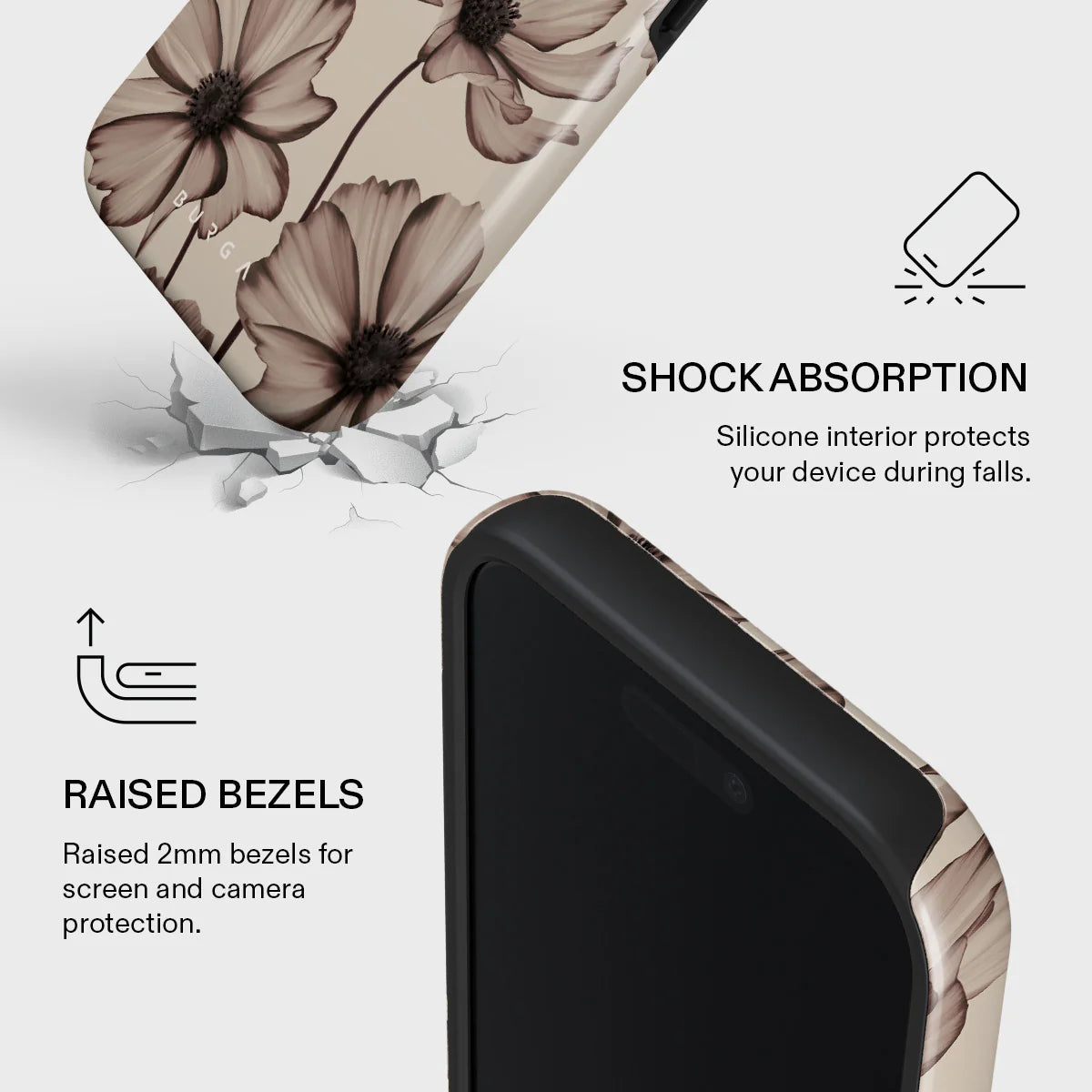 BURGA Tough Case "Barely Yours" inkl. MagSafe Funktion