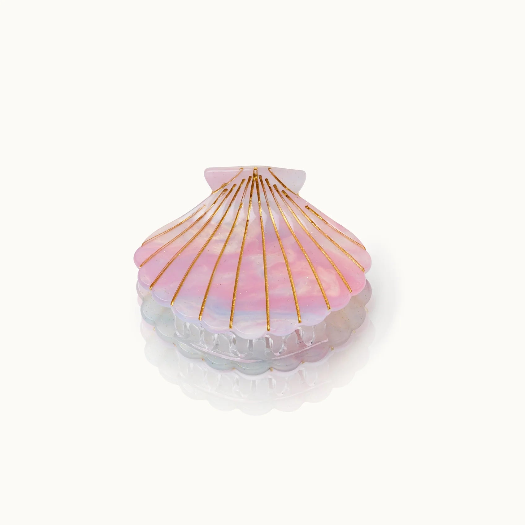 Haarklammer Muschelform Unicorn Heaven