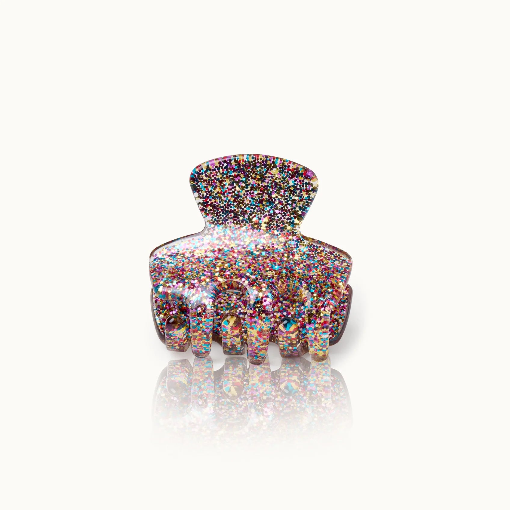 Haarklammer Klein Confetti Glitter