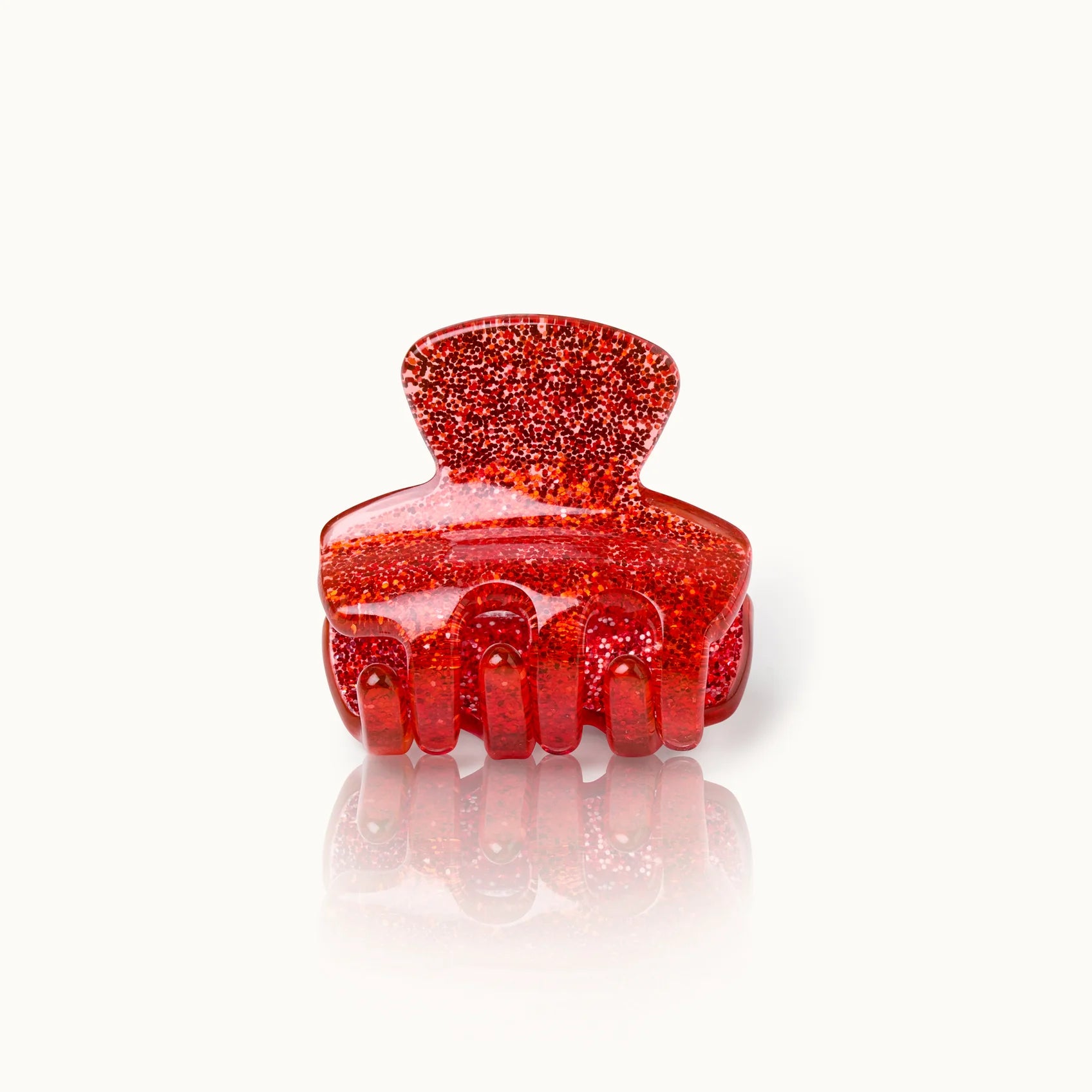 Kleine Haarklammer mit Glitzer