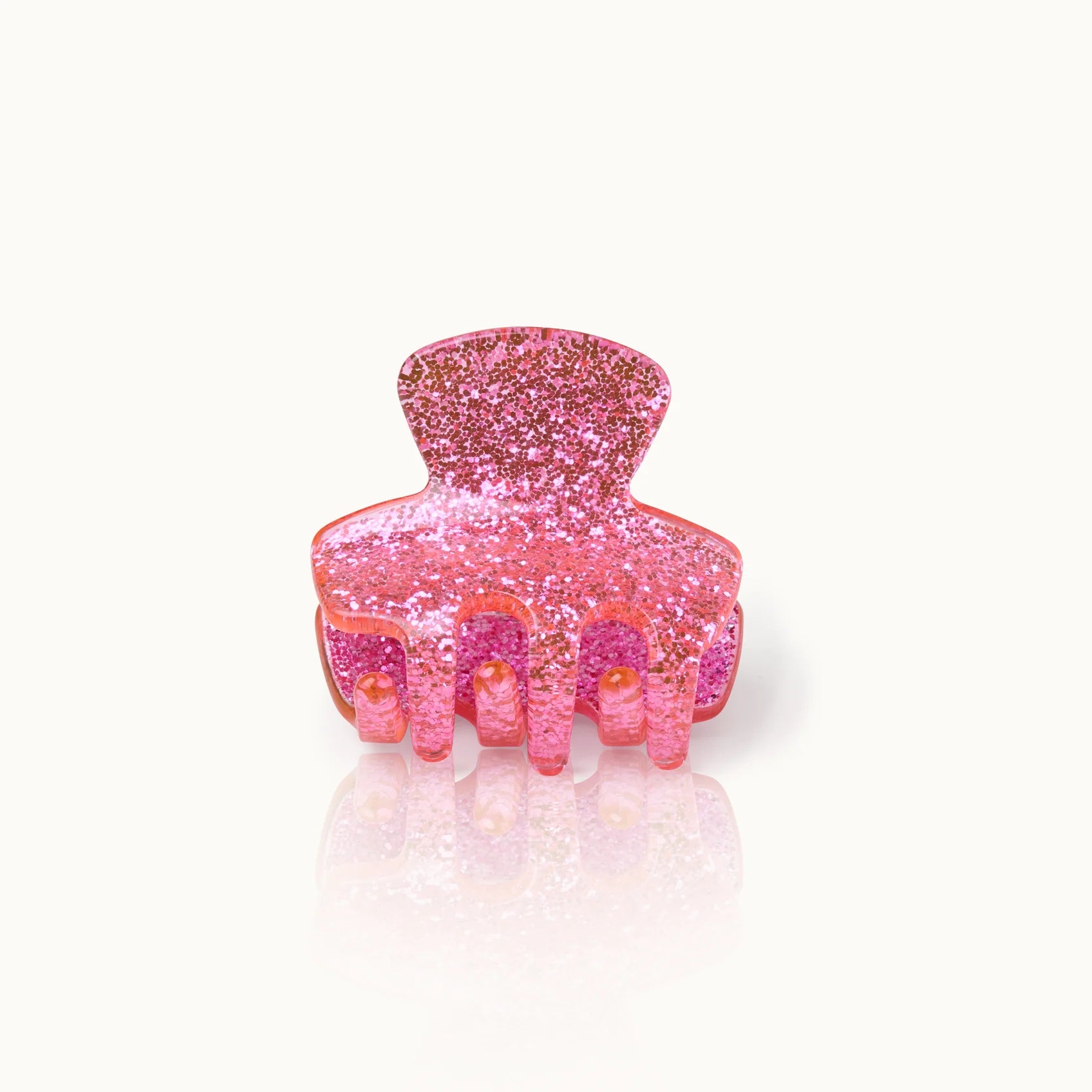Kleine Haarklammer mit Glitzer