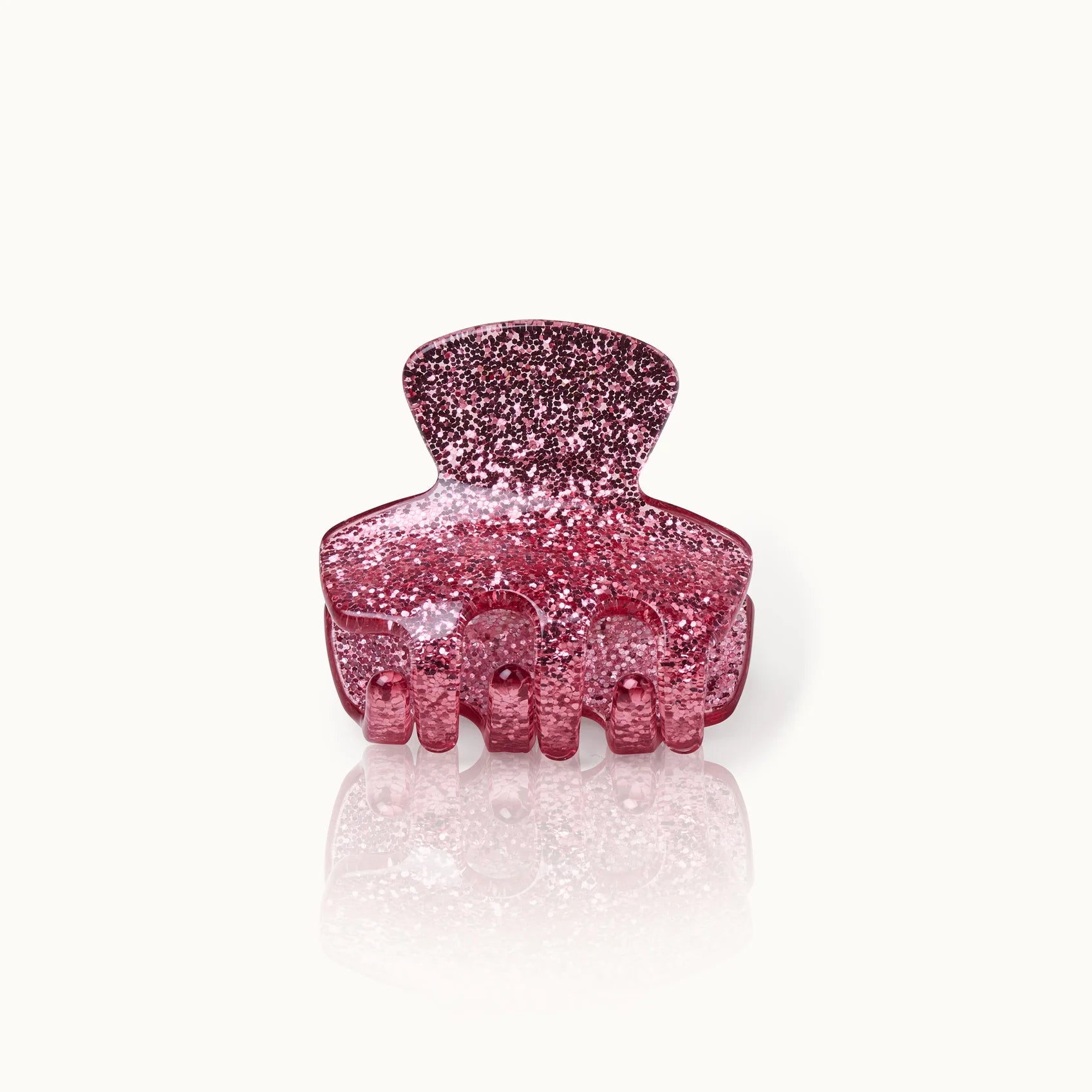 Haarklammer Klein Rose Glitter