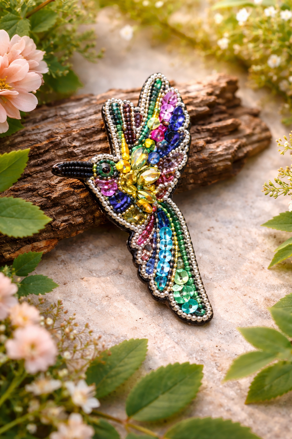 Brosche Kolibri by Vivi