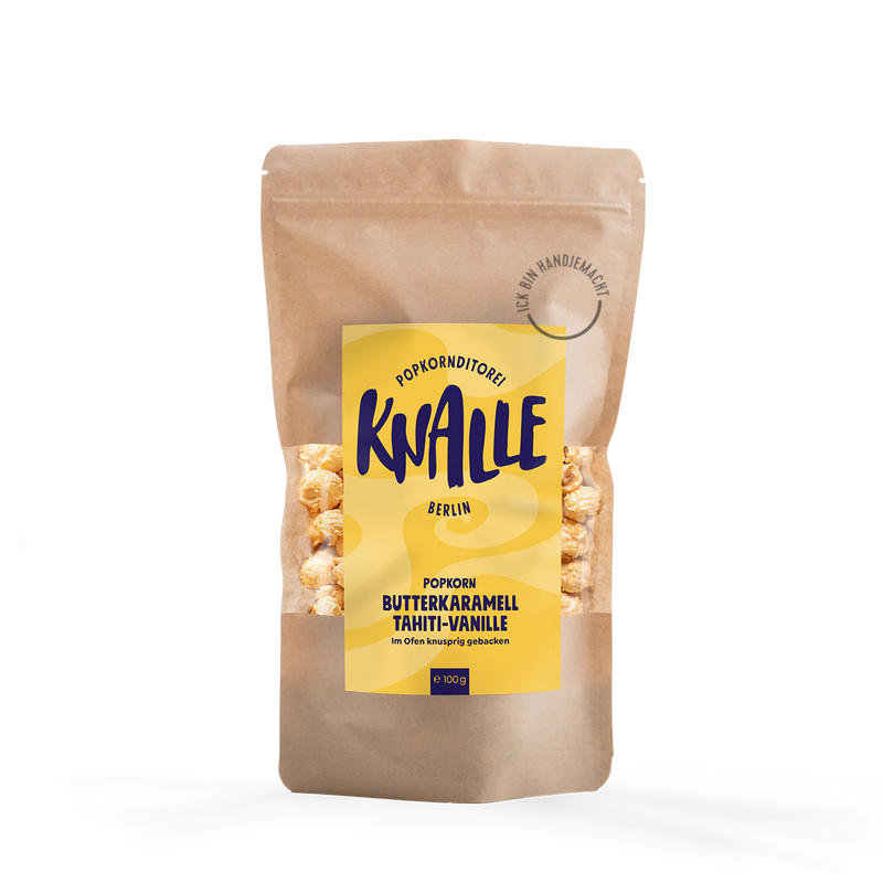 Knalle Popkorn Butterkaramell Tahiti-Vanille