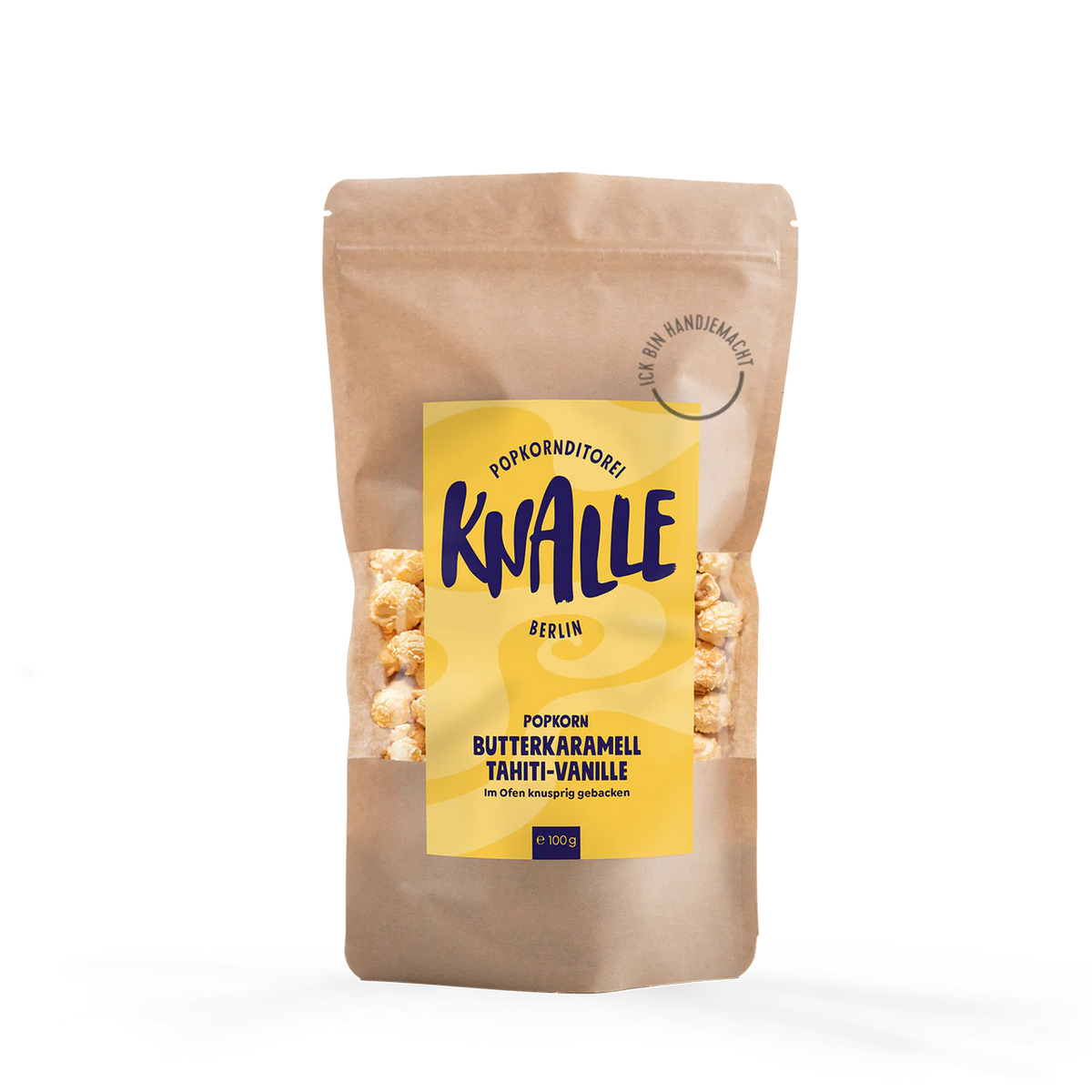 Knalle Popkorn Butterkaramell Tahiti-Vanille