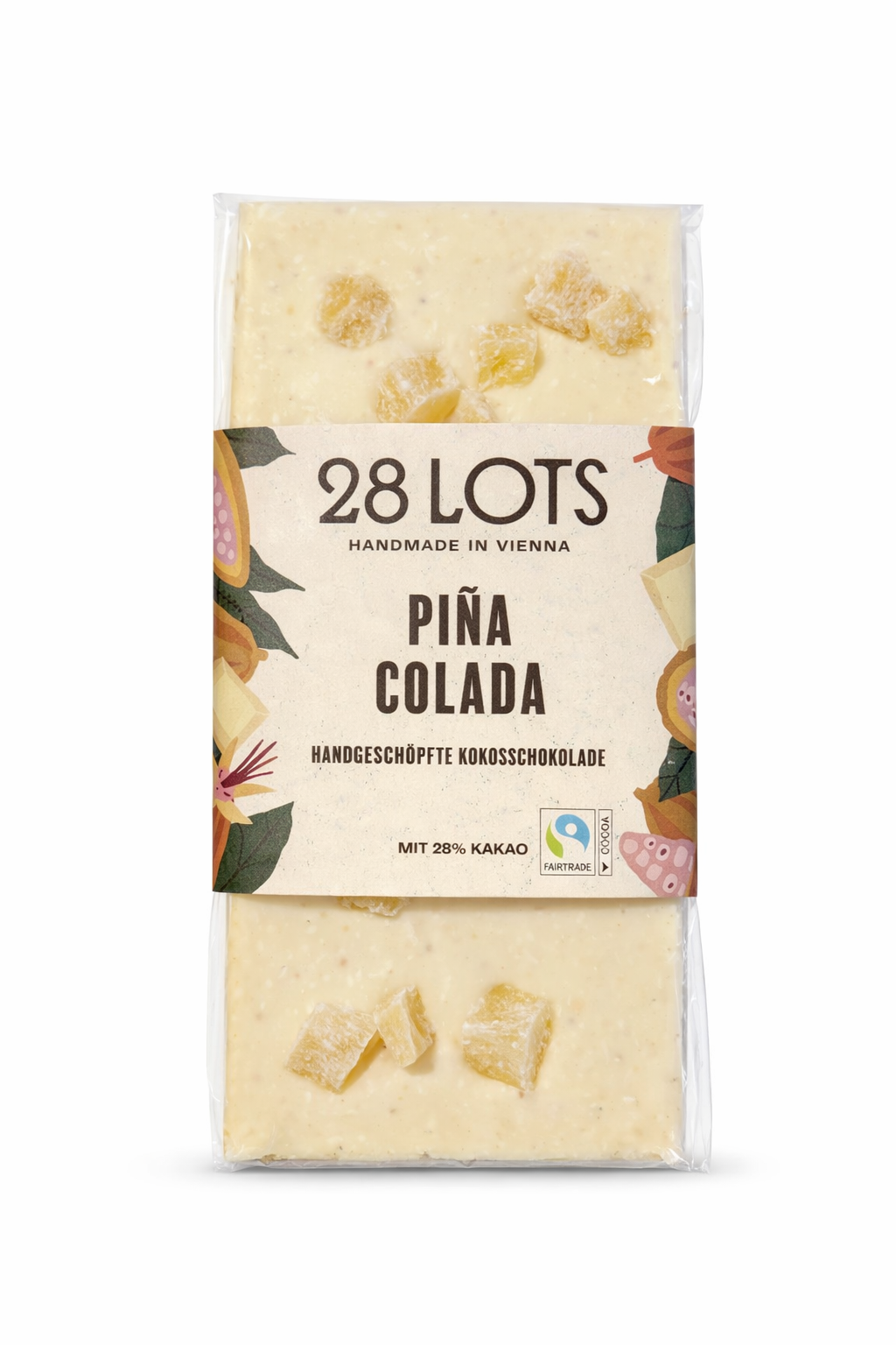 28 Lots Handgeschöpfte Tafelschokolade