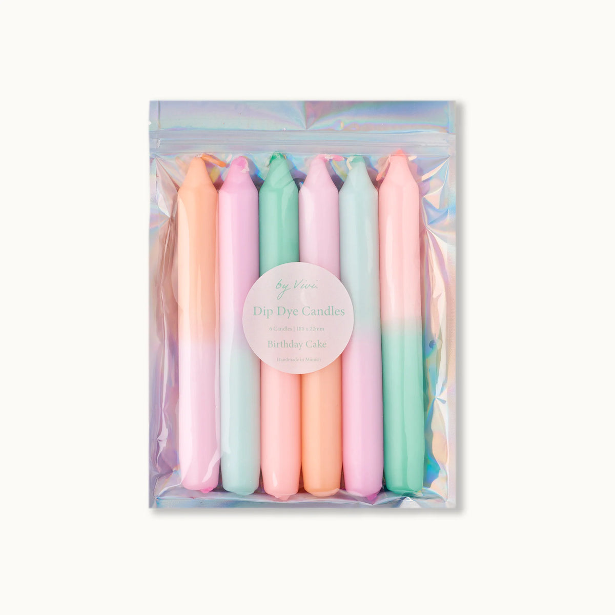 Dip Dye Set Birthday Cake Edition