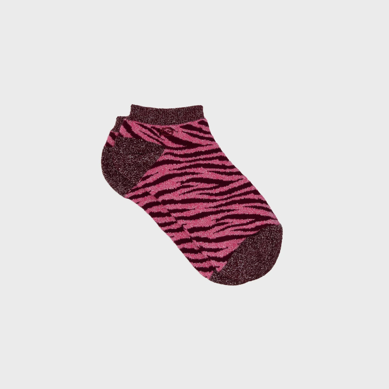 Glitzernde Ankle-Socken aus Baumwolle, Gr. 37–40