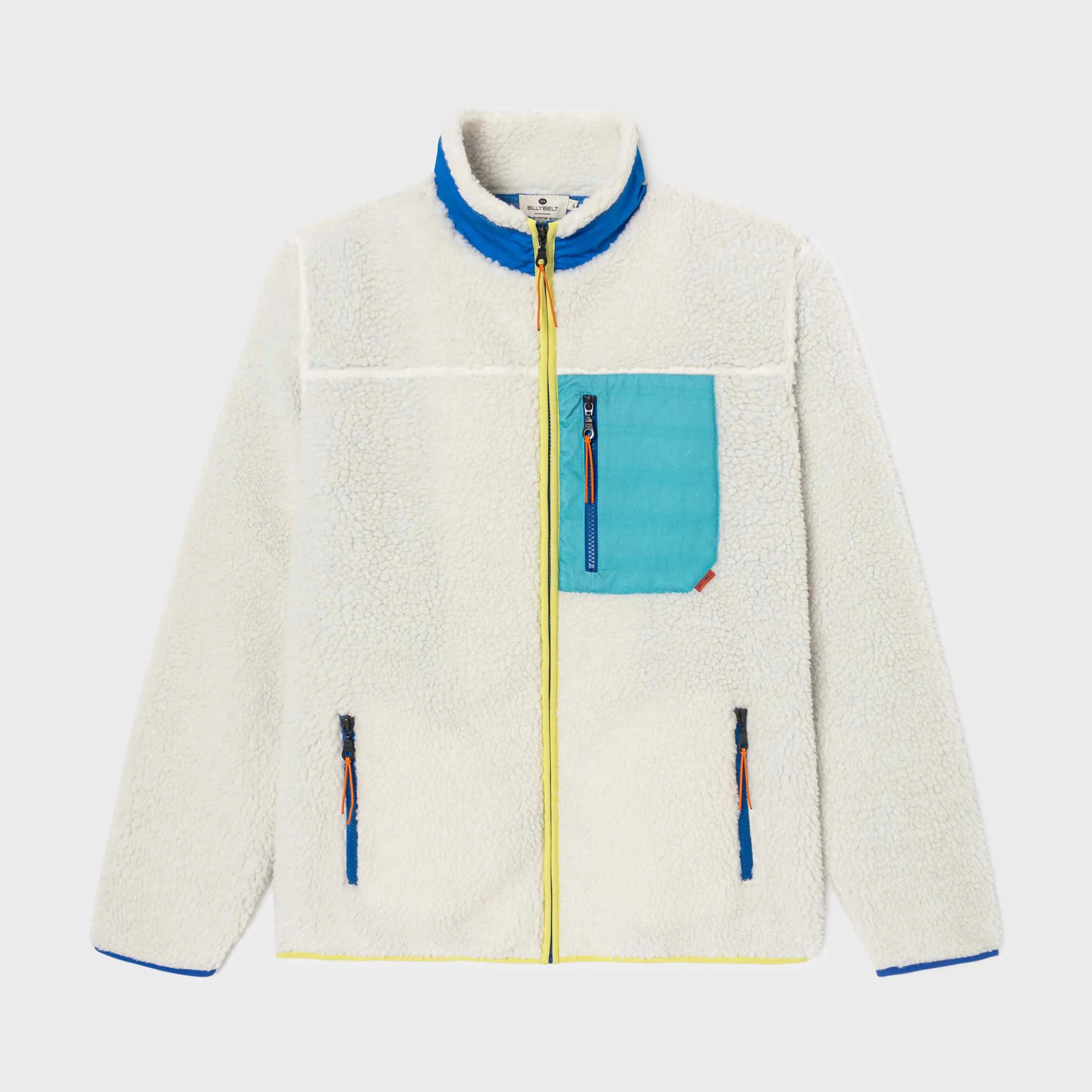 Sherpa Jacke Unisex mit Reißverschluss