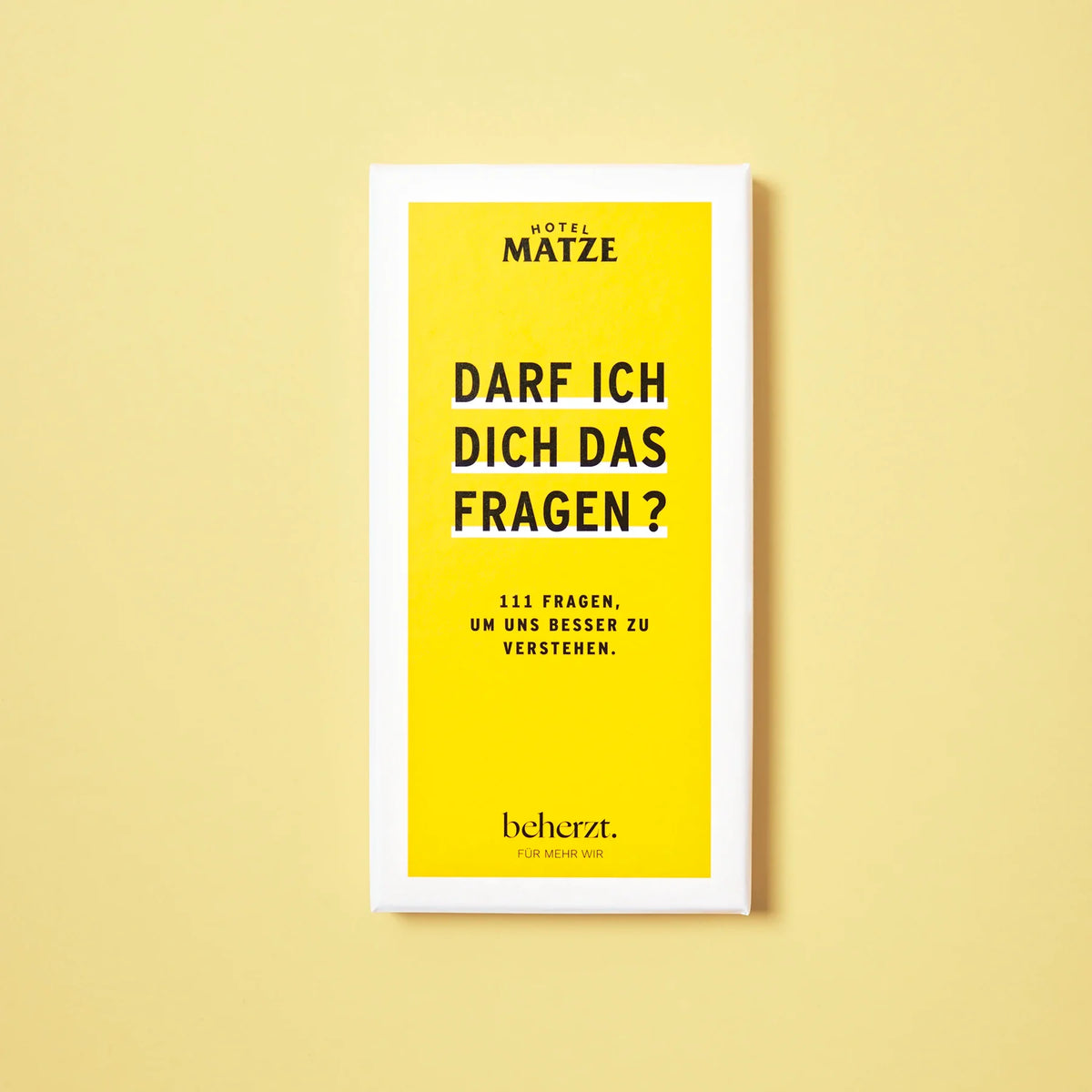 Darf ich dich was fragen? – beherzt. Kartenspiel mit 111 Fragen