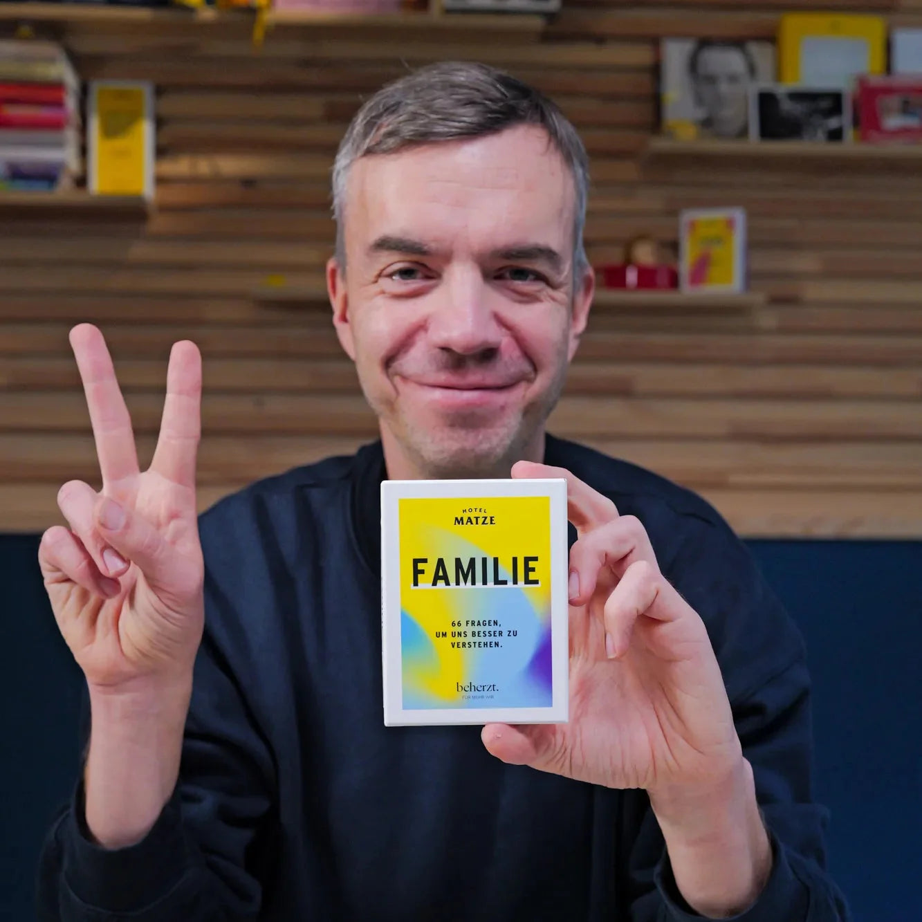 beherzt Familie Kartenspiel – 66 Fragen über Familie
