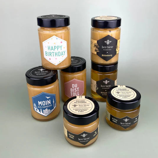 Herr Biene Minze im Honig 250g