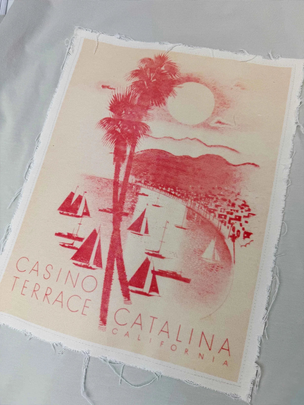 T-Shirt Cali Vintage weiß