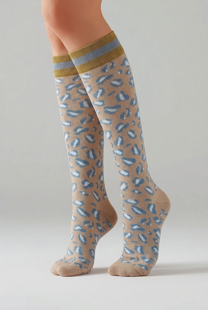 Dailysocks MARLENE Socken in Sand Sky