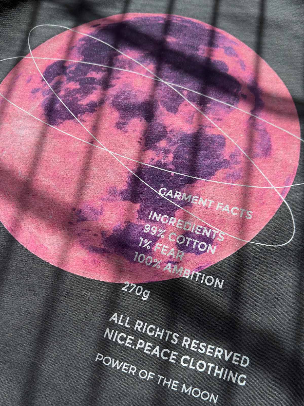 Moon T-Shirt Anthra