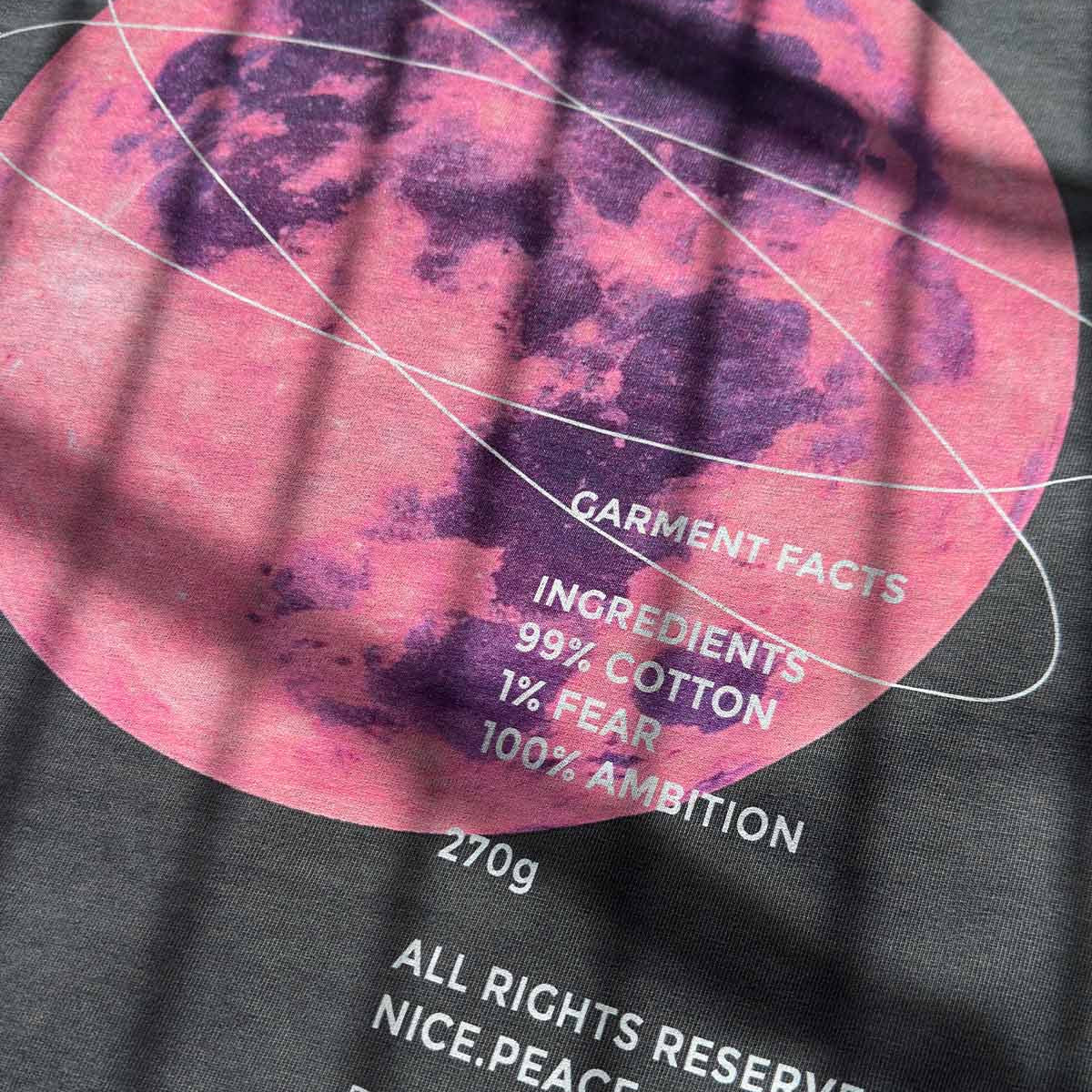 Moon T-Shirt Anthra
