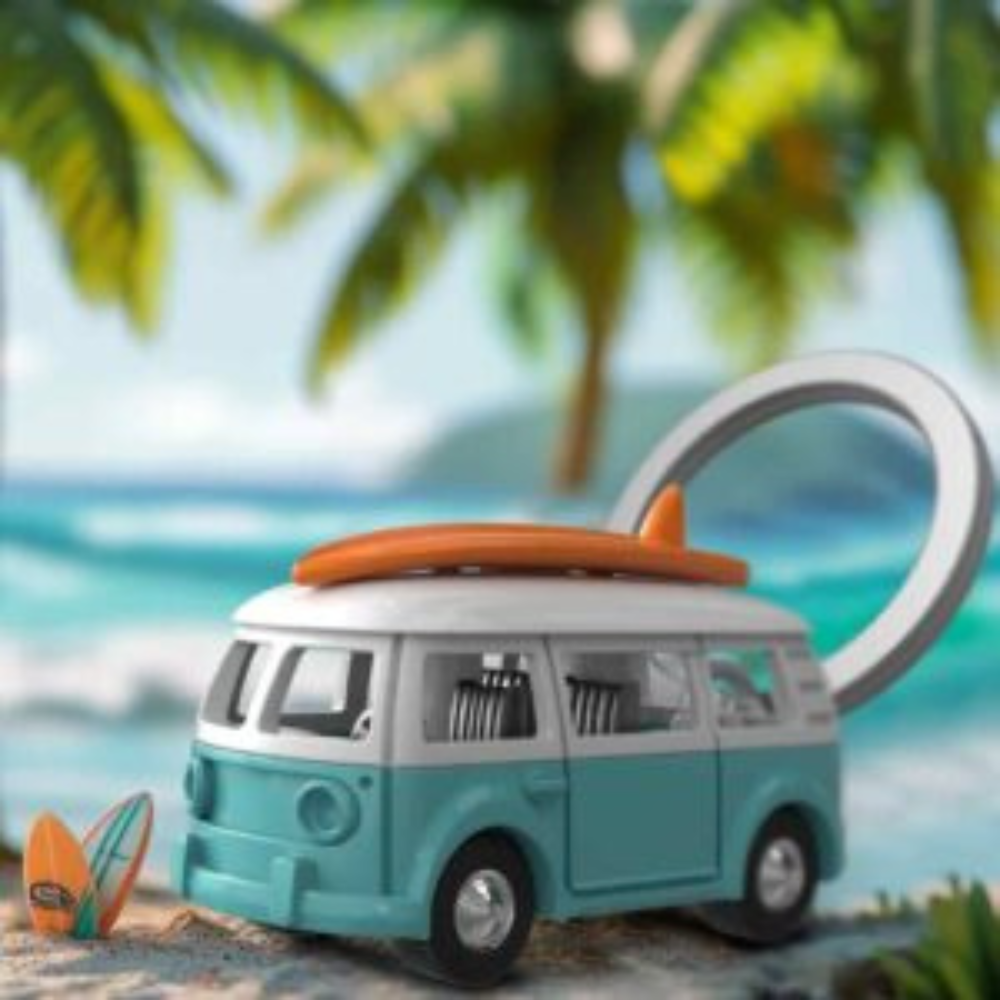 3D Schlüsselanhänger aus Metall