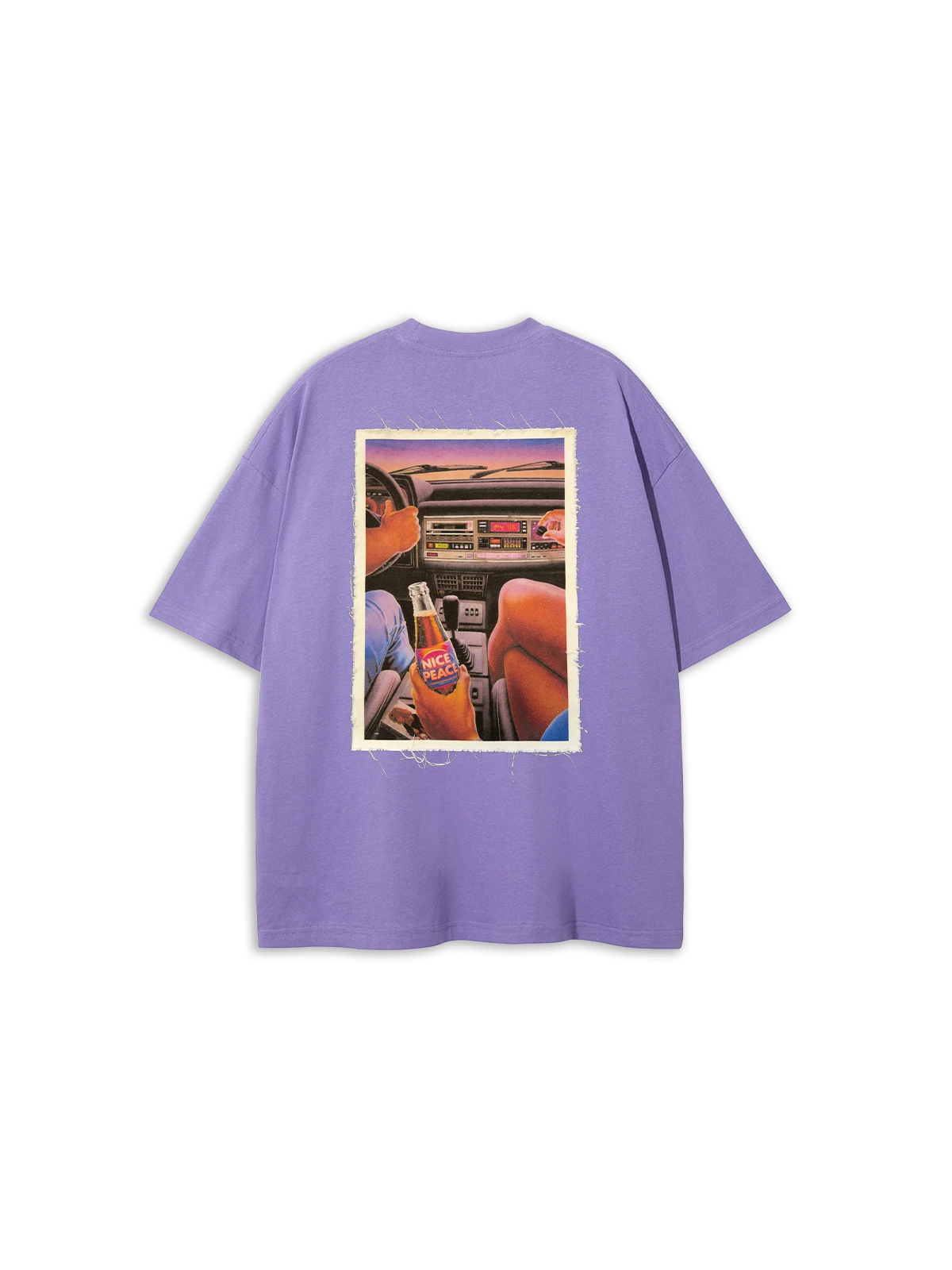 Retro Car Patch T-Shirt Vintage