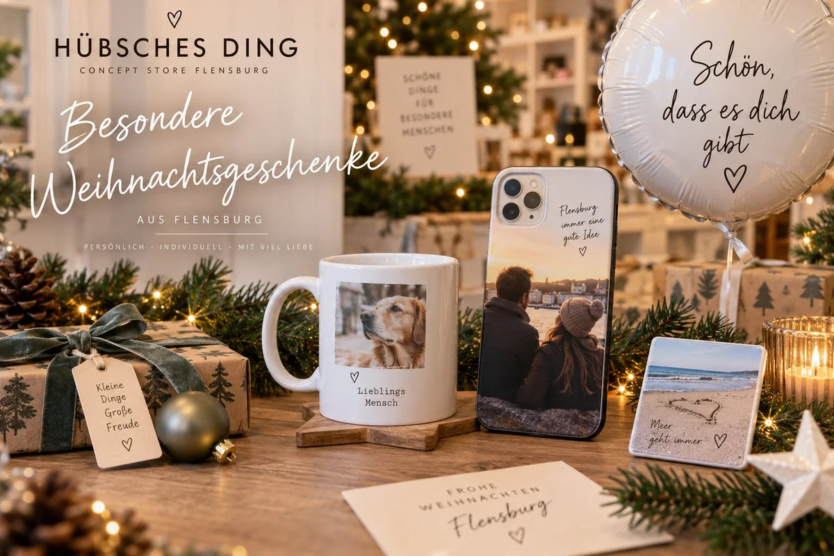 Weihnachtsgeschenke in Flensburg 2026: 15 besondere Geschenkideen, die nicht von der Stange sind