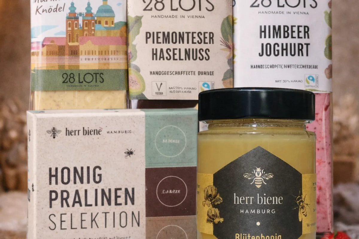 Feinkost & Genuss – Schokolade, Popcorn & Geschenkideen