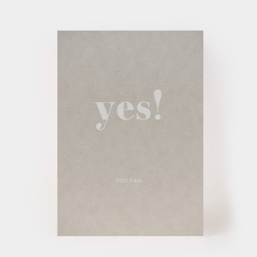 Kartenmarie Postkarte YES YOU CAN – CKM1039
