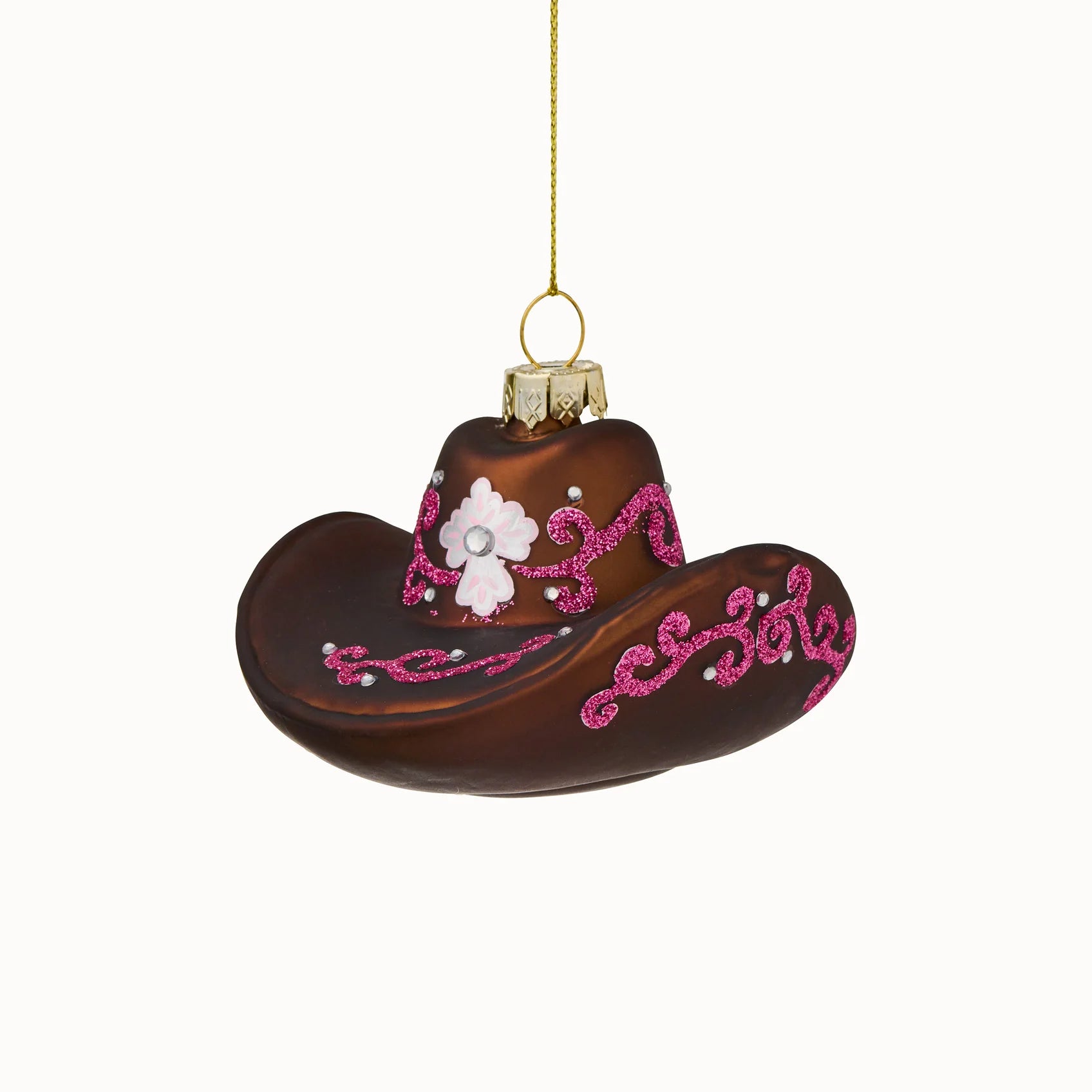 Christbaumschmuck Cowboy Hut