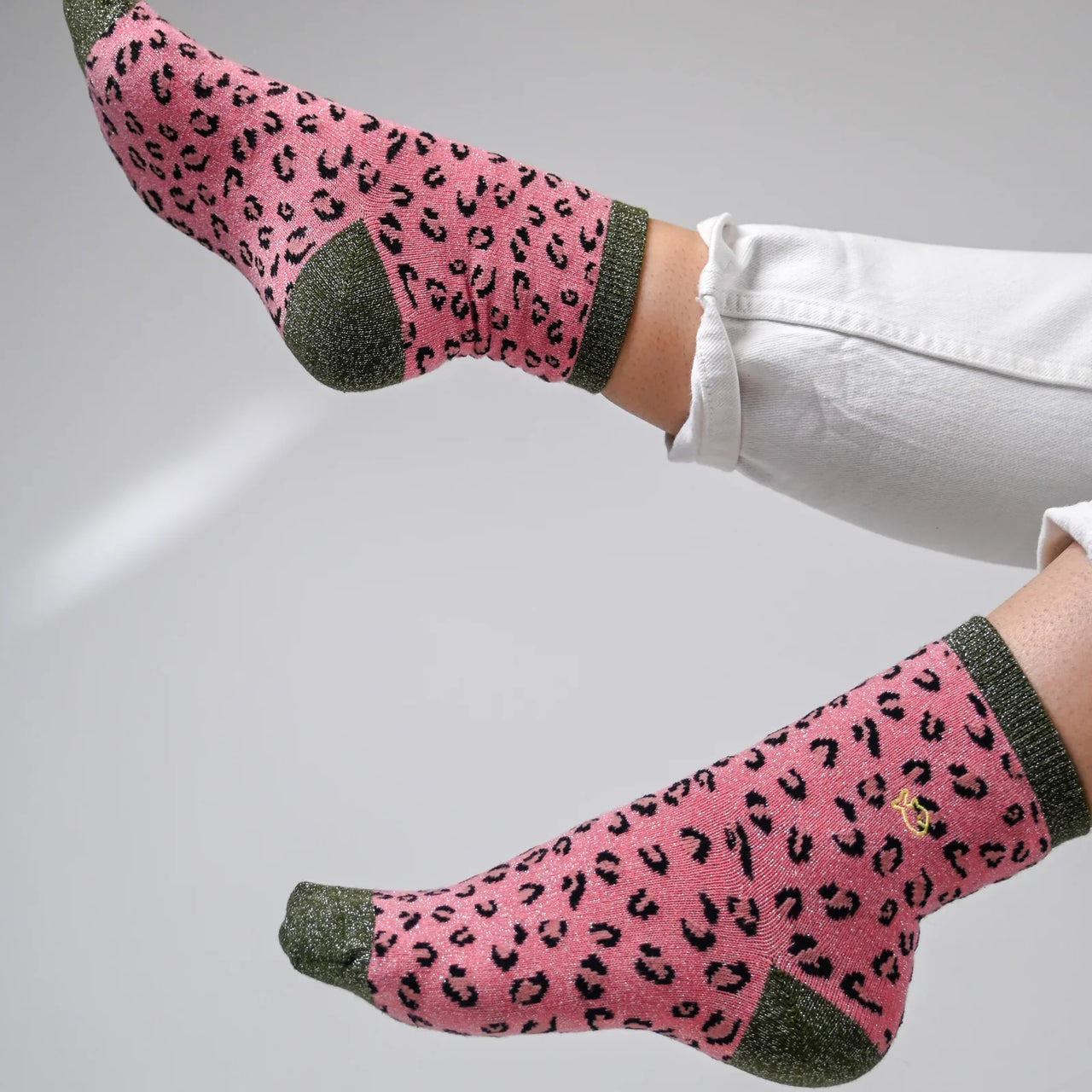 Billybelt Animal Print Socken aus Baumwolle