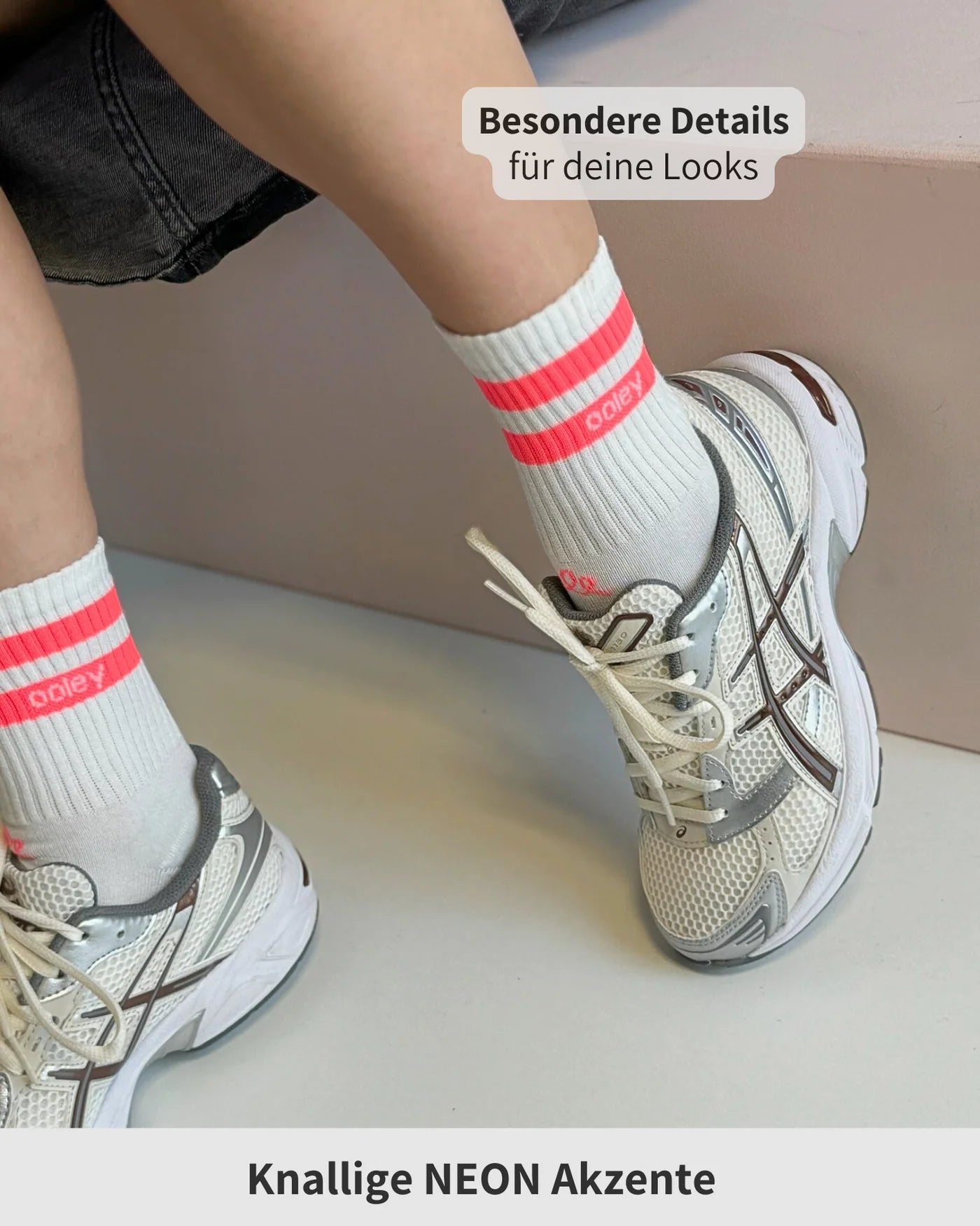 Ooley Streetmood Light Tennissocken
