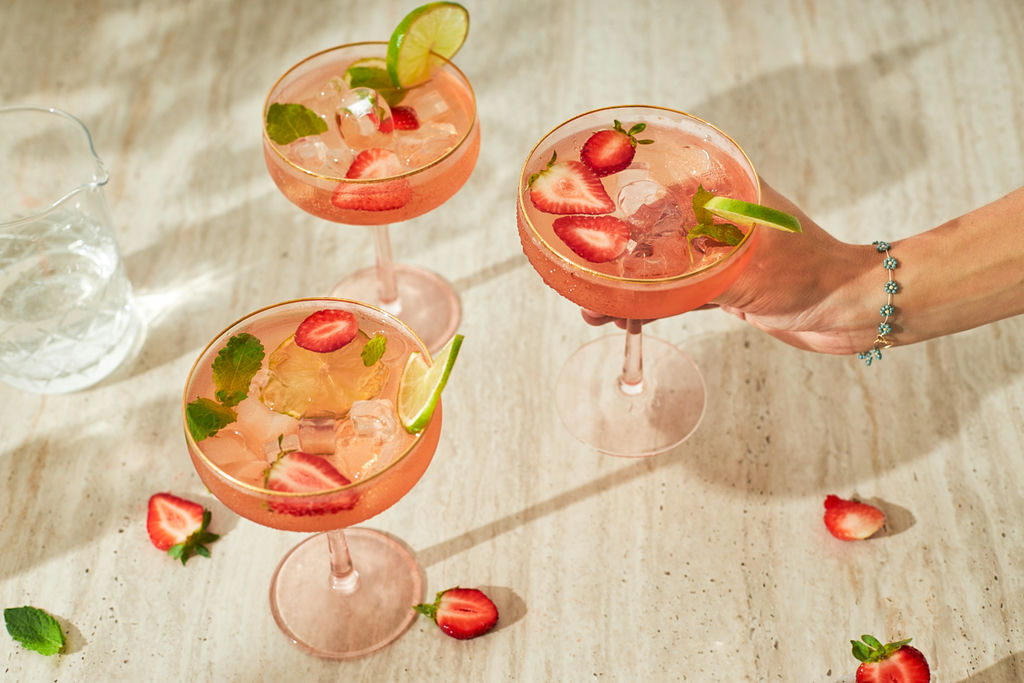 Pineut Cocktailflasche Erdbeer Mojito BIO