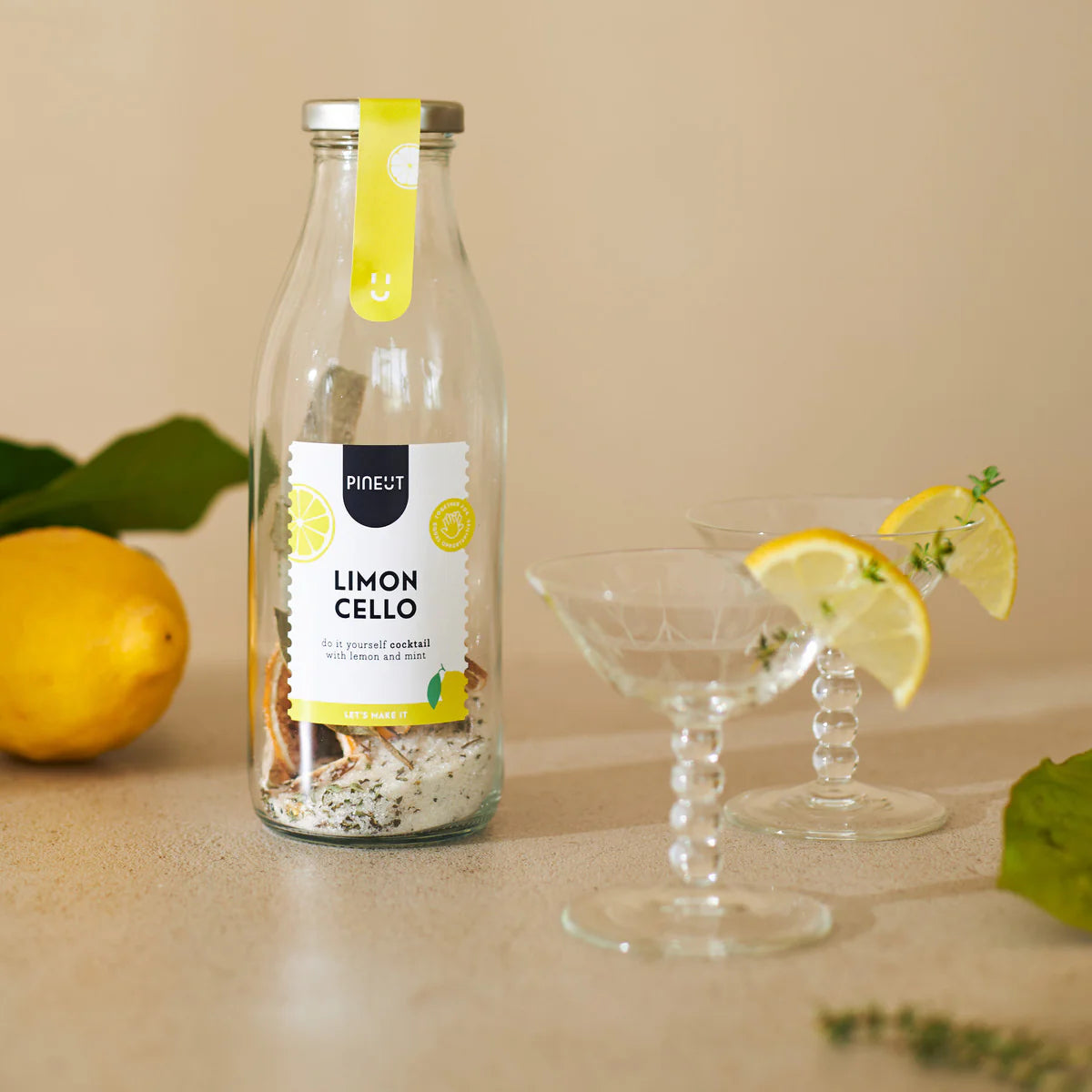 Pineut Cocktailflasche Limoncello BIO