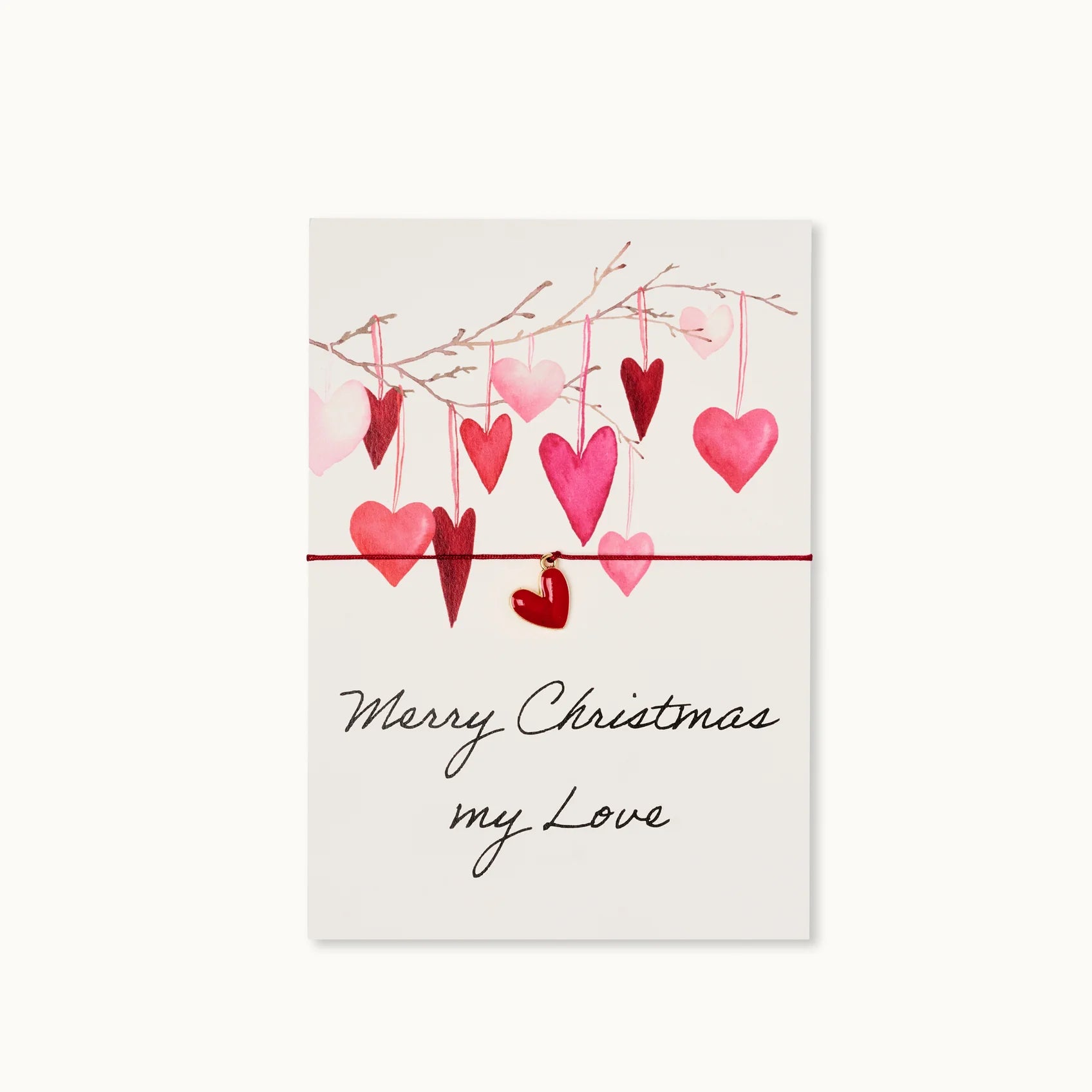 Armband-Karte: Merry Christmas my Love