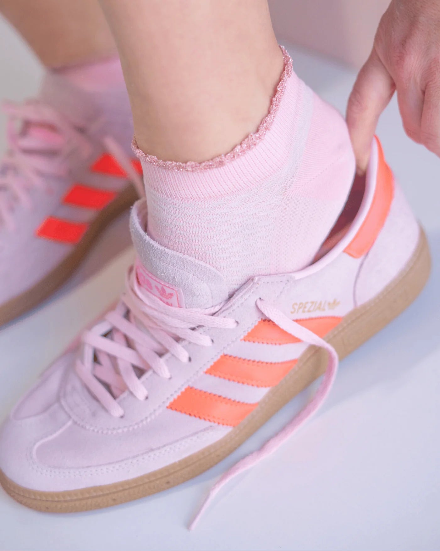 Ooley Elegant Sneaker Socken Damen
