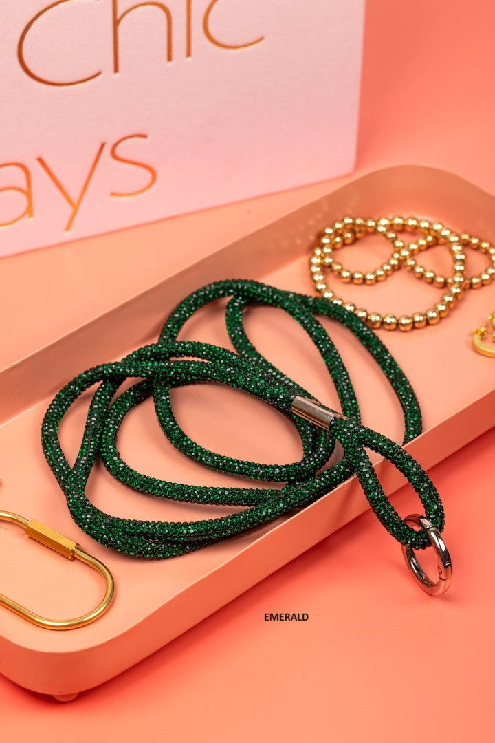 ohhhwelll! Handyketten mit Glitzer