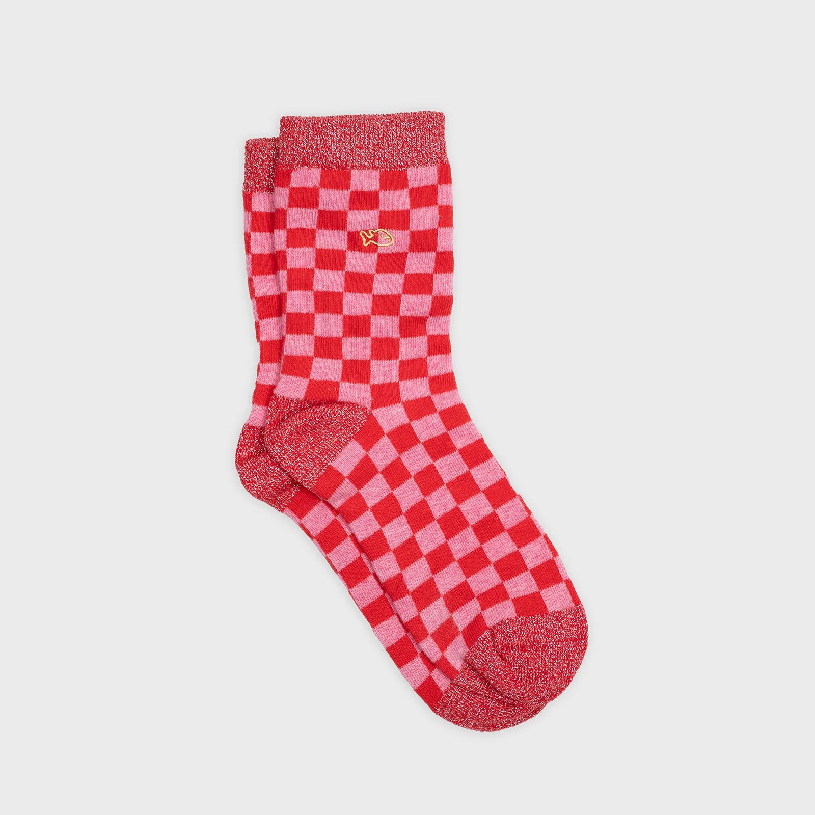 Billybelt karierte Socken aus gekämmter Baumwolle