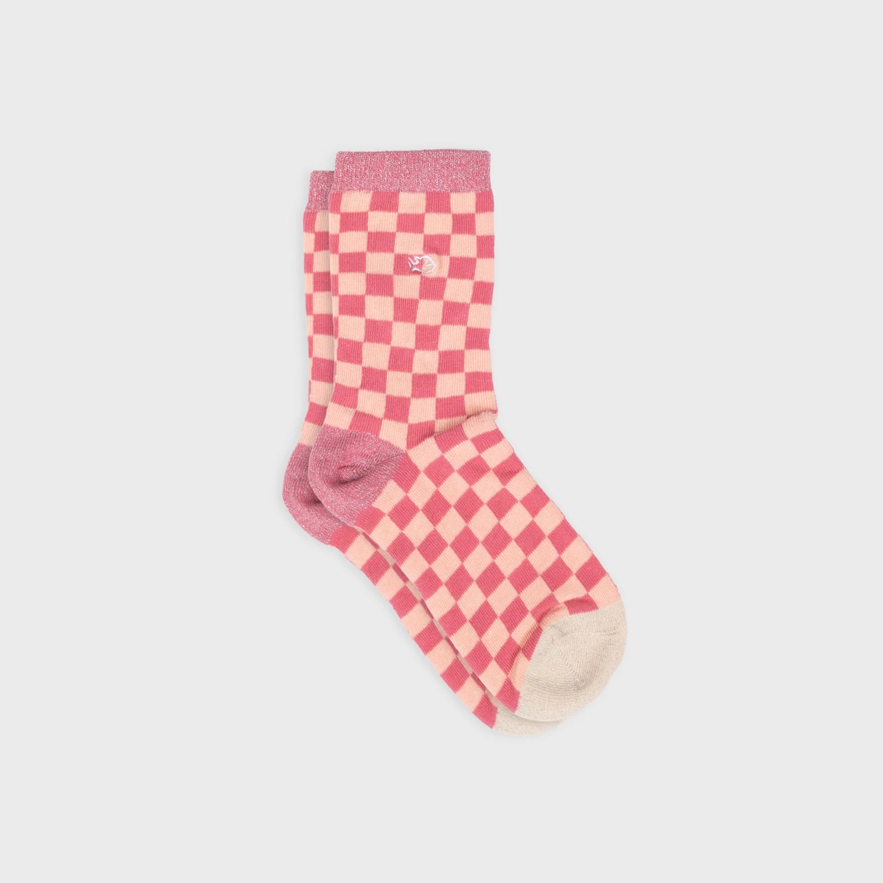 Billybelt karierte Socken aus gekämmter Baumwolle