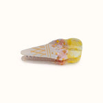 by Vivi Haarklammer mit ausgefallenen Motiven – Icecream Yellow