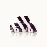 by Vivi Große Haarklammer Stripes – Amethyst