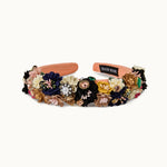 Haarreif Blumen von by Vivi – Pfirsich
