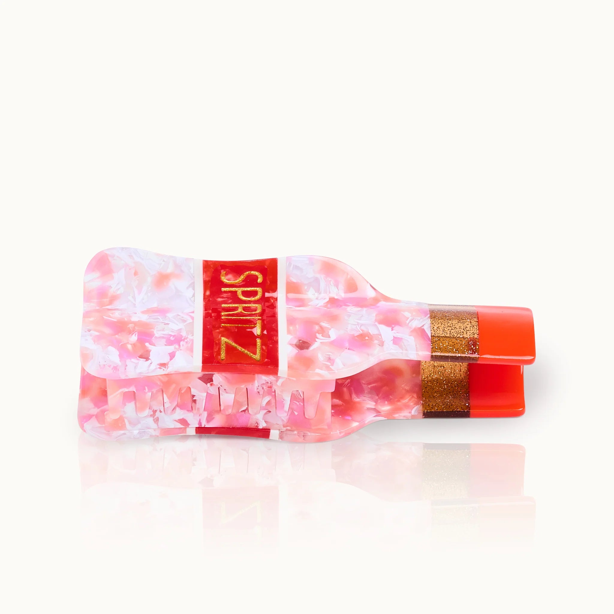 Haarklammer Aperol Spritz