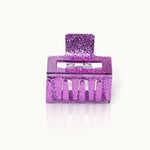 by Vivi Haarklammer Square mit Glitzer – Lavender Glitter