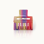 by Vivi Haarklammer Square mit Glitzer – Rainbow Glitter