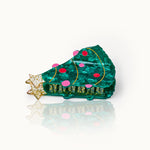 by Vivi Haarklammer mit ausgefallenen Motiven – Tannenbaum