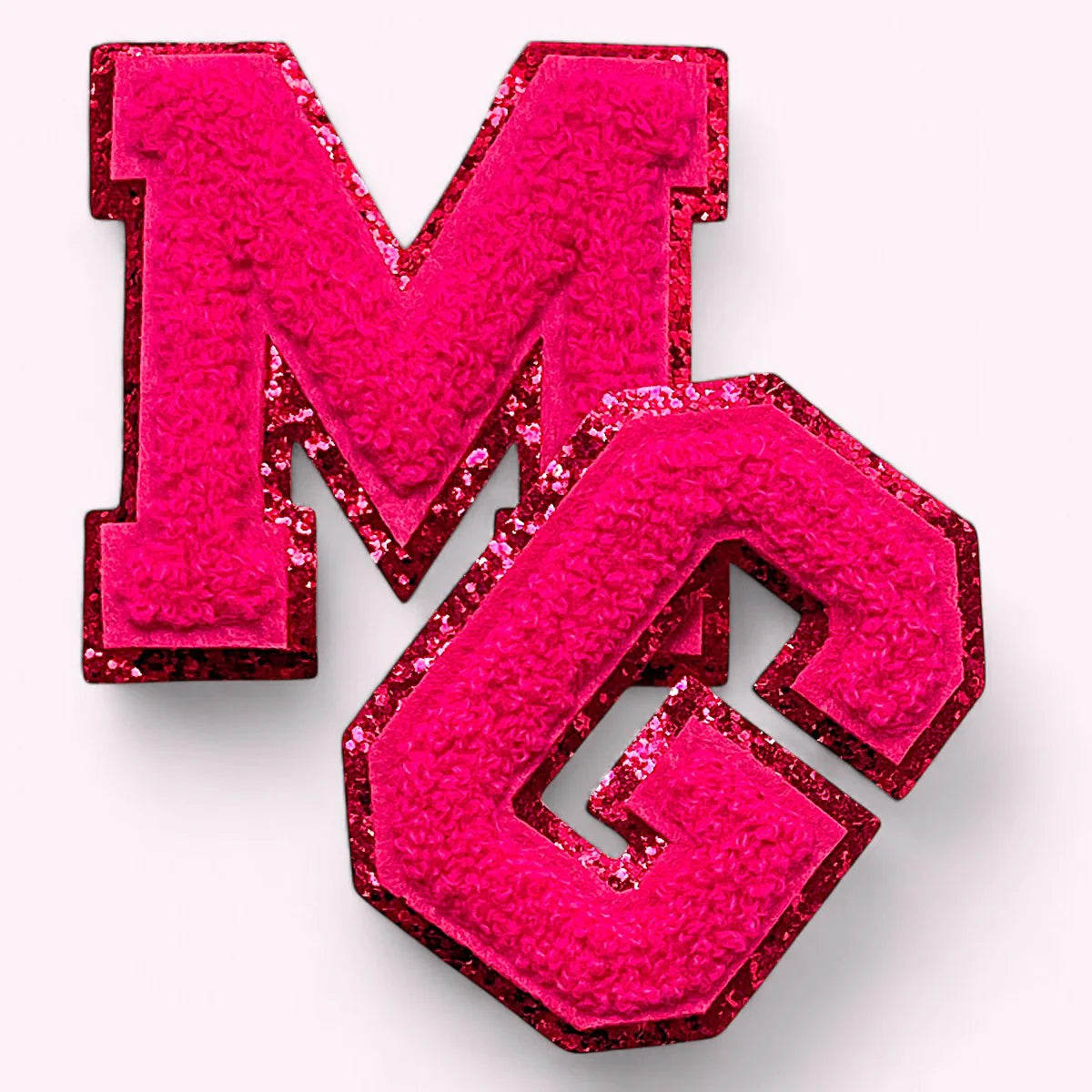 Mimis Glow Buchstaben klein Hot Pink
